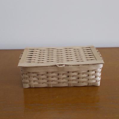 ふるさと納税 紋別市 ランドリーボックス・マスクケース付(茶系) |  | 02