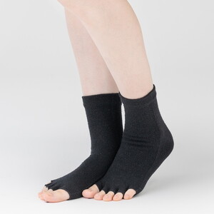 天然の美容繊維 シルク指汗さわやかソックス 同色2組 フリーサイズ H-SO1203X2