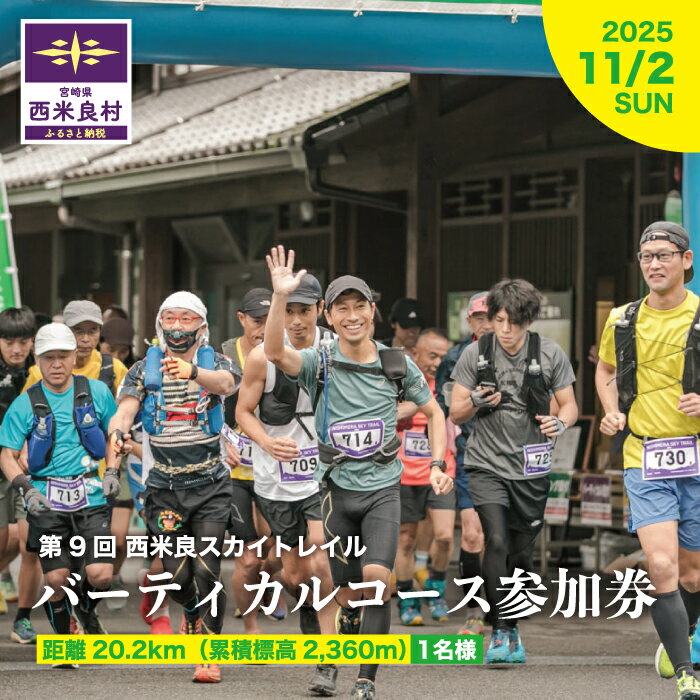 【ふるさと納税】西米良スカイトレイル バーティカルコース 参加券 1名様　スカイトレイル 市房山 山 自然　登山　山岳　ハイキング　登山道 九州 宮崎県 西米良村