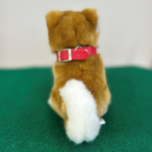 ＜よちよちあきた＞秋田犬赤毛ぬいぐるみ　座り　Ｓサイズ　【45P7313】