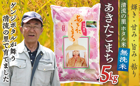 令和8年産 【無洗米】最上町産 あきたこまち 5kg×1袋