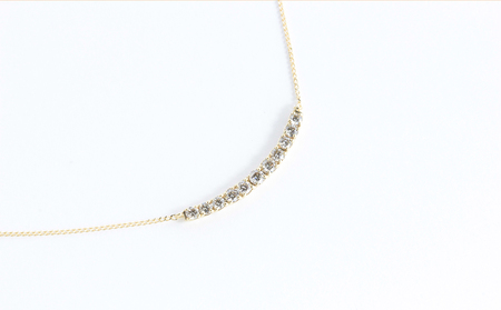 K18YG　ダイヤモンド　ネックレス　0.30ct　17779B　K18　DIA　PN