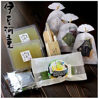 ふるさと納税 清水町 湧水セット(ところてん、あんみつ、刺し身こんにゃく)