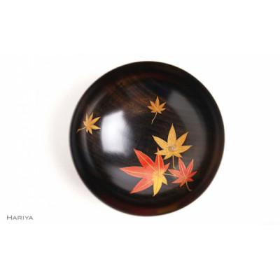ふるさと納税 加賀市 紅葉蒔絵 栃盃(黒摺) |  | 01