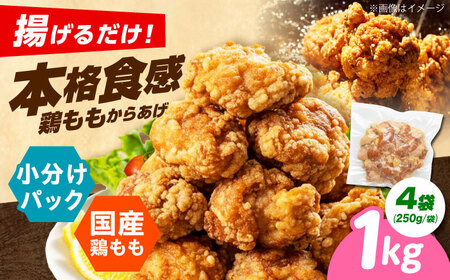 唐揚げ 揚げるだけ！もも唐 1kg [AOEU004] 唐揚げ