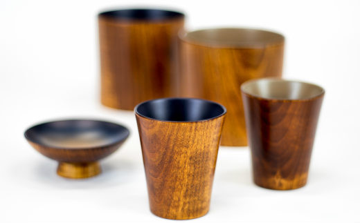 【漆器】宙模様ぐいのみ　宙模様シリーズ 【695】