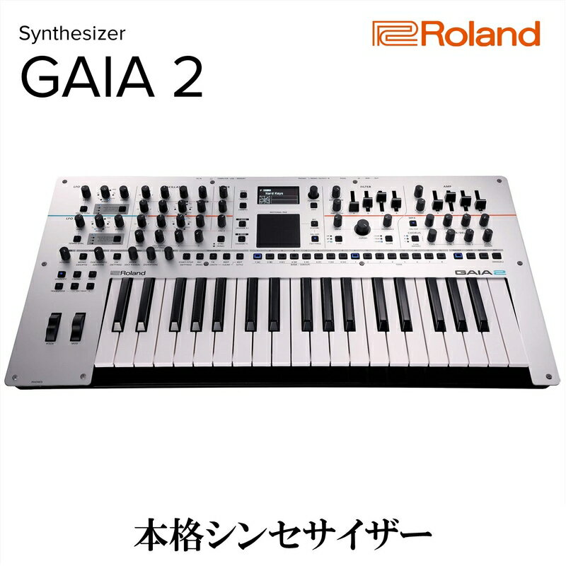 【ふるさと納税】【Roland】シンセサイザー/GAIA-2【配送不可：離島】 楽器 簡単 ハイブリッドエンジン フルサイズ キーボード ローランド 浜松市