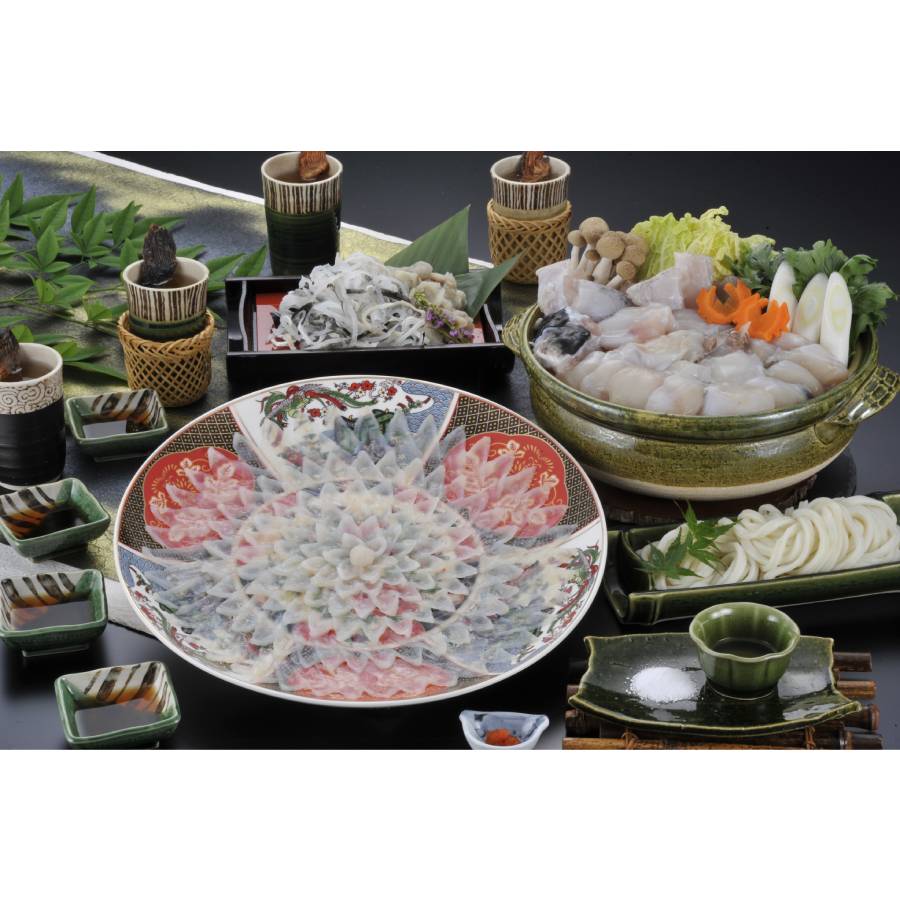 ＜ふく太郎本部＞天然ふく料理コース(6人前)　22天然6