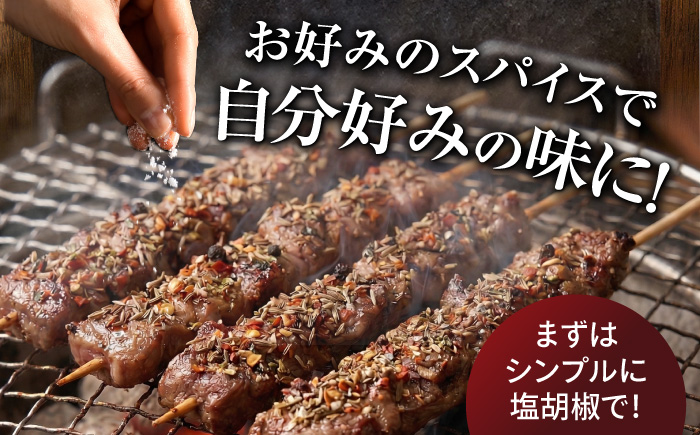 【3回定期便/毎月】ラム串 30本  | ラム ラム肉 羊肉 仔羊 北海道 | ストレイシープ [BOAP026]