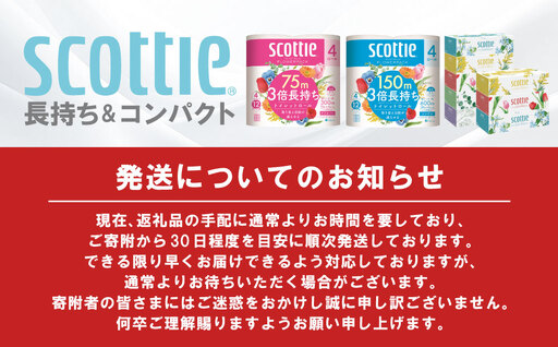 【スコッティ】ティシュー フラワーボックス 250組（5箱パック×2セット）＋フラワーパック 3倍長持ち（4ロール(ダブル)パックx6セット）ティッシュ トイレットペーパー 日用品