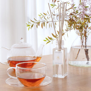 ティーセント ディフューザー ジャスミンウーロンティー の 香り 晴香堂 HARUKADO TEA SCENT  ルームフレグランス 芳香剤 インテリア アロマ  香り 長持ち リビング 玄関 ベッド
