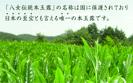 奥八女星野村　伝統本玉露[50g]×1袋 八女茶 [ABDF029] 