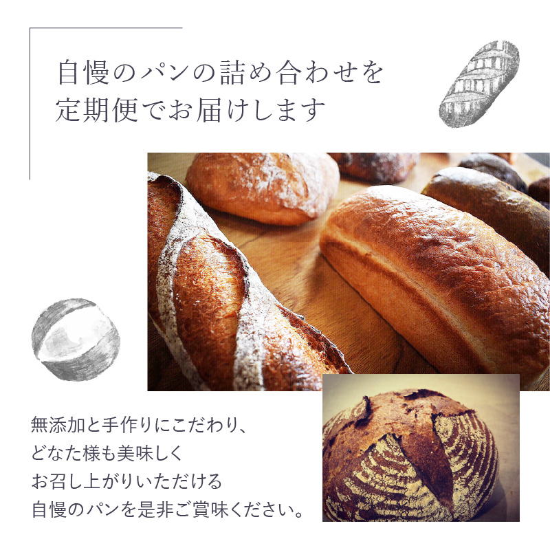 パンの詰め合わせ 3回定期便 【10個入】  ～Olivier Rain(オリビエレイン)～  ハードパン セット 詰め合わせ 国産 こだわり お取り寄せ 湧水 身土不二 天然酵母 冷凍 八女