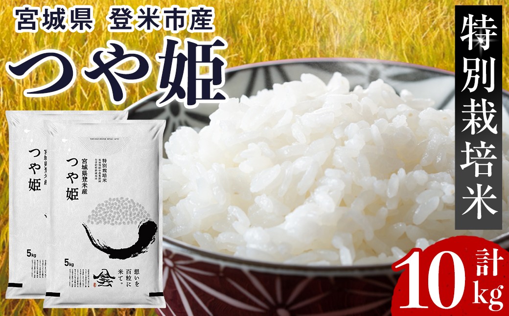 
                  【14営業日以内に発送予定】≪令和7年産≫ 特別栽培米 つや姫 10kg (5kg×2袋)  登米市産 お米 おこめ 米 コメ 白米 ご飯 ごはん おにぎり お弁当 【登米ライスサービス株式会社】tm155
                