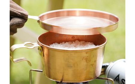 [ベルモント]コッパーミニフライパン15 アウトドア用品 キャンプ用品 燕三条製 防災 防災グッズ 防災用品 ソロキャンプ 【019S103】