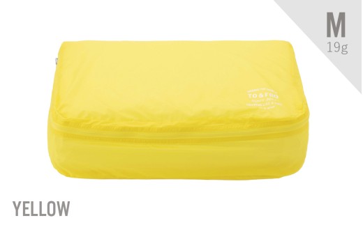 【TO&FRO】軽すぎるポーチ ORGANIZER AIR【Mサイズ・イエロー】