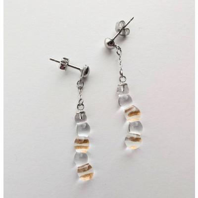 
                  ＜木曽発＞アップサイクルガラス アクセサリー imomushi【1724977】
                