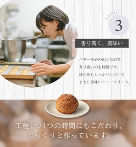 【数量限定】chouxのシュークリーム 15個 / シュークリーム デザート スイート おやつ 冷凍配送 個包装 お取り寄せ ギフト 贈答品 本宮大社 田辺市 和歌山 【oux002】