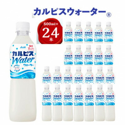 【ふるさと納税】『カルピスウォーター』PET500ml　24本【1335967】