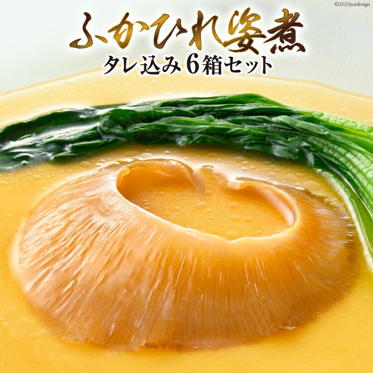 【ふるさと納税】＜TVで紹介＞ふかひれ姿煮 タレ込み6箱セット [石渡商店 宮城県 気仙沼市 20564196] 魚介類 ふかひれ フカヒレ 姿煮 中華 高級 豪華 鱶鰭 感想