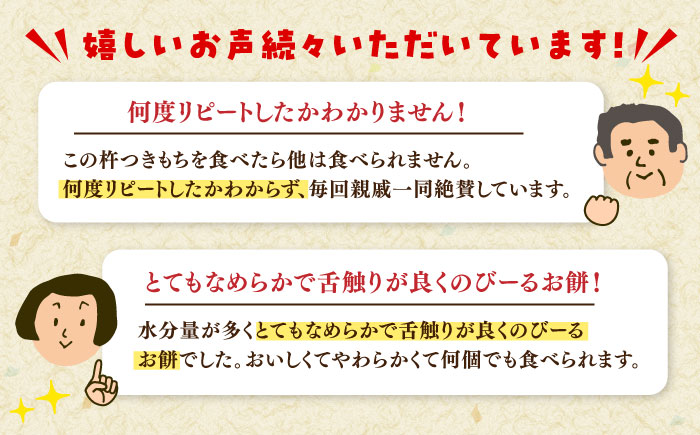 【手作りつきたて急速冷凍】佐賀県産もち米100%自慢の杵つき丸白餅(冷凍)計40個入(20個×2P) / 佐賀県 / 山代ガス株式会社 旬菜舎 [41AABM023]