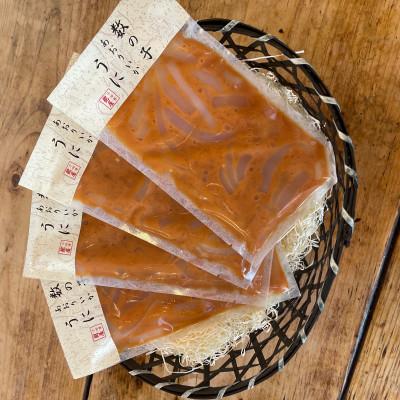 ふるさと納税 小田原市 王様の塩辛 雲丹風味 4パック【あおりいかの塩辛】日本酒や焼酎との相性抜群!【神奈川県小田原市早川】 |  | 02