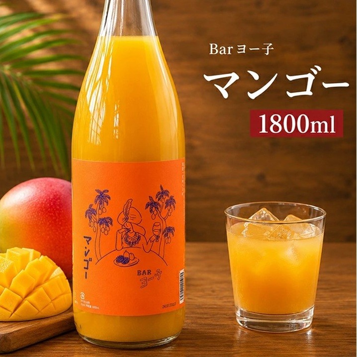 
                  酒田の酒屋厳選　楯の川 BARヨー子 マンゴー　1800ml×1本 SB0935
                