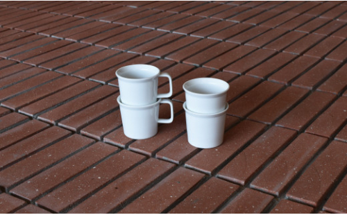 1616/ TY Coffee Cup White 4個セット【1616/arita japan】有田焼 食器 カップ コーヒーカップ ホワイト シンプル 35000円 3.5万円 A35-620