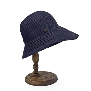 繊細な手仕事により作られた和紙ブレード帽子　変形キャペリン｜帽子 ハット ブレードハット 和紙 おしゃれ 日よけ ギフト 贈答 プレゼント お祝い ご褒美 ベージュ ネイビー グレー 春 夏 秋 運動