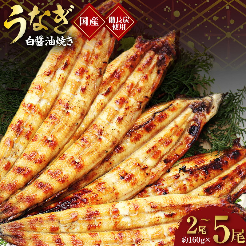 【ふるさと納税】国産 うなぎ 白醤油焼き 合計 2尾 〜 5尾 せいろ蒸し 備長炭 電子レンジ対応 湯煎 簡単調理 個包装 鰻 うな重 うな丼 ひつまぶし おかず 冷凍 手焼き 脂のり 秘伝の白醤油 パリパリ ふっくら 食感 大阪府 泉佐野市 送料無料