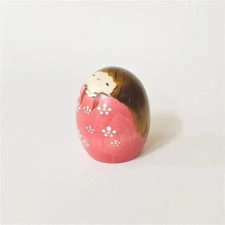 しあわせ　ピンク　小(1体)_装飾品・工芸品   _【1293295】