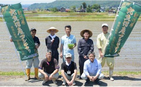 6MS45-1北魚沼産コシヒカリ無洗米真空パック 300g×15（長岡川口地域）