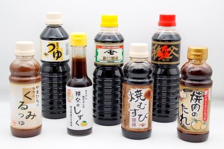 160年の老舗の味「秩父の醤油」7点セット