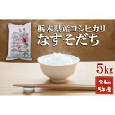 【ふるさと納税】令和5年産 栃木県産　コシヒカリ　なすそだち　5kg JAなすの産地直送　【大田原市・那須塩原市・那須町共通返礼品】 | お米 こめ 白米 食品 人気 おすすめ 送料無料