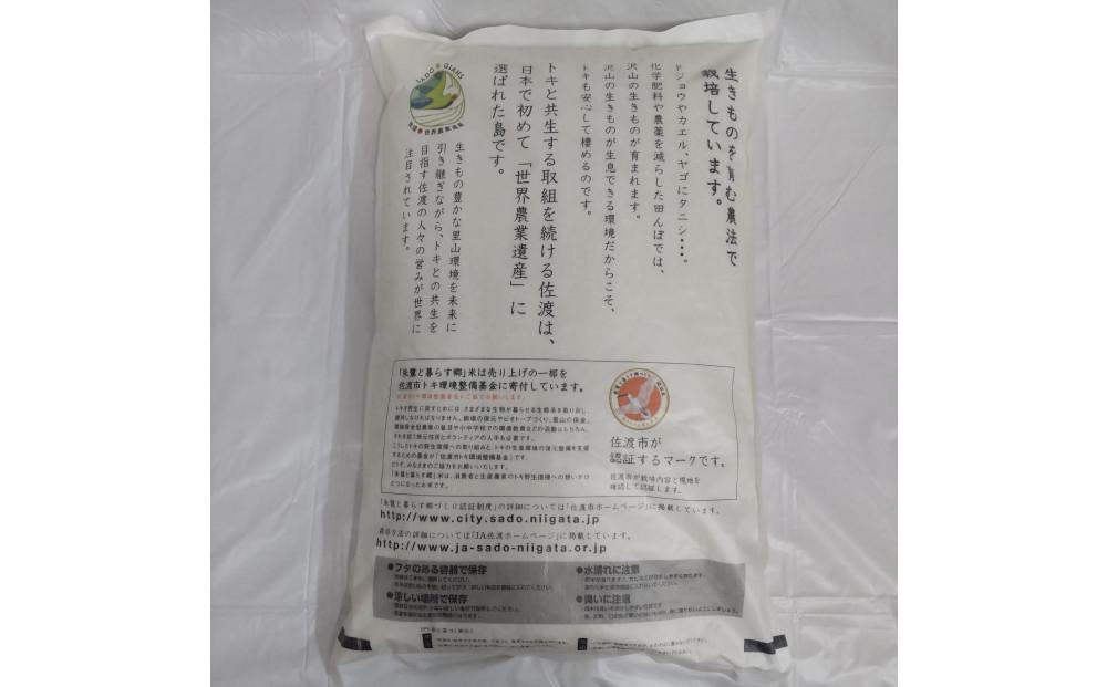 令和7年産 佐渡産コシヒカリ米「朱鷺と暮らす郷」10kg(5kg×2個) 佐渡・今井茂助商店おすすめ