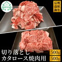 【ふるさと納税】大人気商品セット★1月発送★信州高原和牛 切り落とし500g＆カタロース焼肉用500g 切り落とし カタロース 焼肉 牛肉 国産牛 黒毛和牛 13000円 13,000円