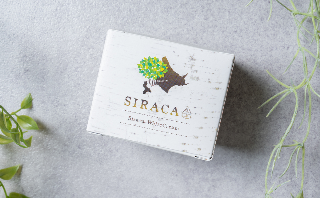 【1ヶ月毎2回定期】SIRACA White Cream（クリーム） 1本（30g）×2回