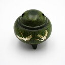 【ふるさと納税】【高岡銅器】彫金香炉　双鶴　 民芸品 工芸品 雑貨 日用品 長寿 繁栄 シンボル 彫金 伝統工芸士 桐箱入り