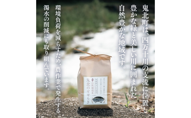【R7年産】【自然環境米】鬼北のせせらぎ（コシヒカリ）5kg×2 ｜ お米 お米不足 お米品薄 おいしい お米 事業者支援 送料無料 白米 精米 国産 限定 ごはん ご飯 白飯 ゴハン 愛媛県産 鬼北