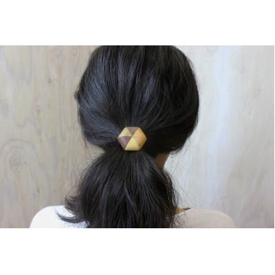 ふるさと納税 日南町 寄木の六角ヘアゴム |  | 02