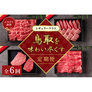 990.【 和牛 セレブ（鳥取 和牛 定期便：6回）】レギュラークラス | 牛肉 すき焼き ステーキ しゃぶしゃぶ 焼き肉 焼肉