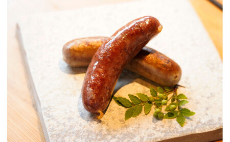 【ジビエの概念が変わる！】Restaurant SAI オリジナルジビエソーセージ(プレーン&山椒セット)