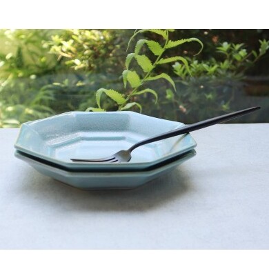 New まるふくオリジナル 有田焼 Nuance Plate 2枚セット【まるふく】食器 和食器 器 うつわ 皿 取皿 デザート皿 aq133_イメージ3