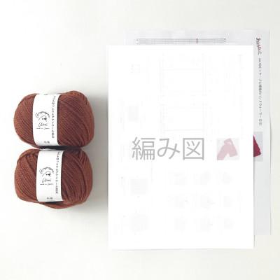 ふるさと納税 江南市 毛糸2玉で編めるケーブル模様のハンドウォーマーキット 10番色 |  | 01