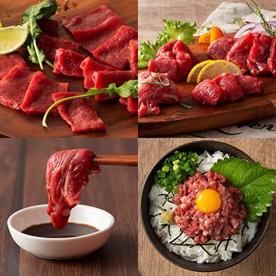 ふるさと納税 山鹿市 「熊本特産」フジチクオリジナル 特選馬刺しの8種セット |  | 03