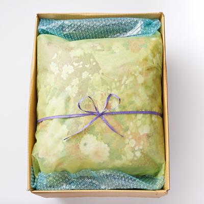 ふるさと納税 与謝野町 オリジナル ビンテージKIMONOクッションカバー(クッション付き)50cm×50cm ちりめん着物 |  | 03
