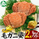 【ふるさと納税】2458. カニ 蟹 毛蟹 2尾 計700g前後 食べ方ガイド・専用ハサミ付 カニ かに 蟹 海鮮 ボイル 送料無料 25000円 北海道 弟子屈町