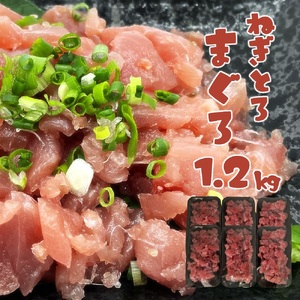 ネギトロ まぐろ 計1.2kg（200g×6パック）【R00610】