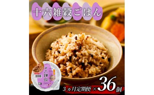定期便 3回 十六雑穀 ごはんパック 160g 36個 パックごはん パックご飯 ごはんパック ご飯パック パックライス パック 16雑穀 雑穀 米 ごはん ご飯 こめ ライス 備蓄 保存 防災 レンジ 調理 簡単 レンチン 温めるだけ 健康 ダイエット 美容 栄養 ヘルシー 国産 36 36食 レトルト インスタント おいしい 人気 おすすめ おくさま印 大阪 松原