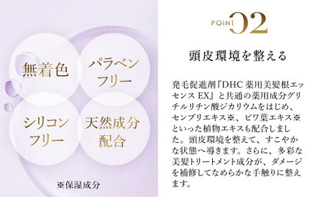 66480_DHC薬用美髪根（びはつこん）トリートメントインシャンプー (医薬部外品)　詰め替え用 2個セット MBB055